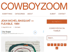 Tablet Screenshot of cowboyzoom.com
